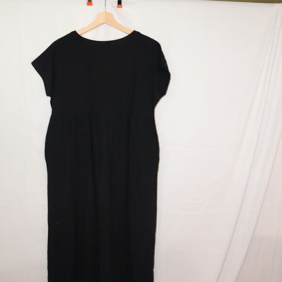 Dress Simple Cotton blend Short Sleeve Women Size XL No Brand Name - Picture 14 of 16